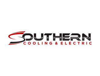 Southern Cooling & Electric logo design by Mahrein