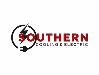 Southern Cooling & Electric logo design by Mahrein