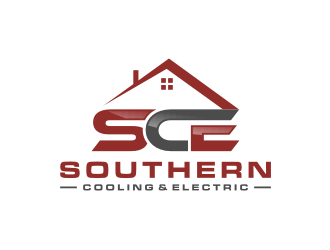 Southern Cooling & Electric logo design by bricton