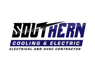 Southern Cooling & Electric logo design by jishu