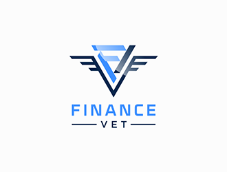 Finance Vet logo design by DuckOn