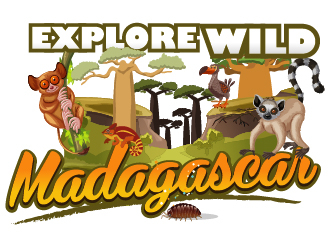 Explore Wild Madagascar  logo design by Loregraphic