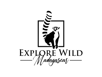 Explore Wild Madagascar  logo design by Gwerth
