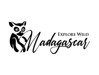 Explore Wild Madagascar  logo design by Gwerth