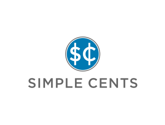 Simple Cents logo design by logitec
