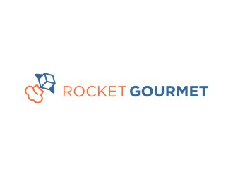 Rocket Gourmet logo design by protein