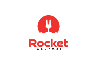 Rocket Gourmet logo design by estrezen