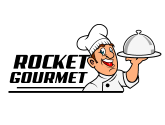 Rocket Gourmet logo design by Suvendu