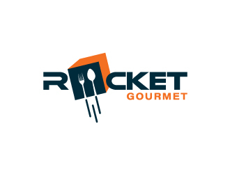 Rocket Gourmet logo design by dgawand