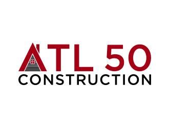 ATL 50 CONSTRUCTION logo design by johana