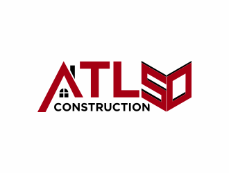 ATL 50 CONSTRUCTION logo design by Mahrein
