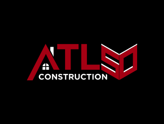 ATL 50 CONSTRUCTION logo design by Mahrein