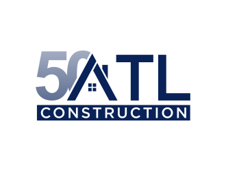 ATL 50 CONSTRUCTION logo design by GassPoll