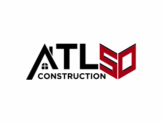 ATL 50 CONSTRUCTION logo design by Mahrein