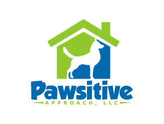 Pawsitive Approach, LLC logo design by AamirKhan