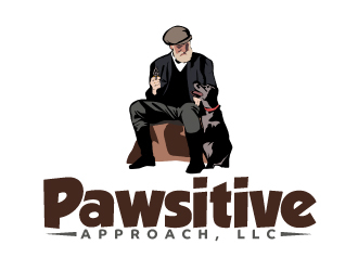 Pawsitive Approach, LLC logo design by AamirKhan