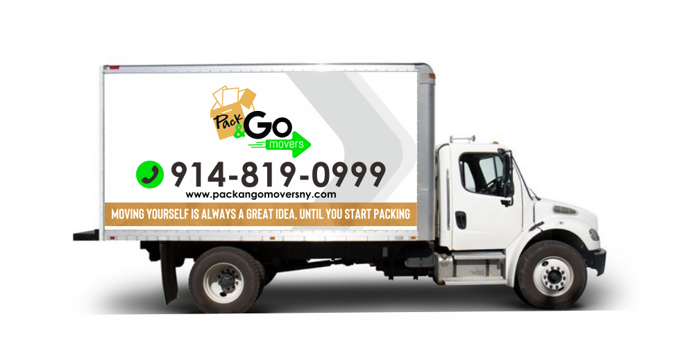 Pack & Go Movers  logo design by mutafailan
