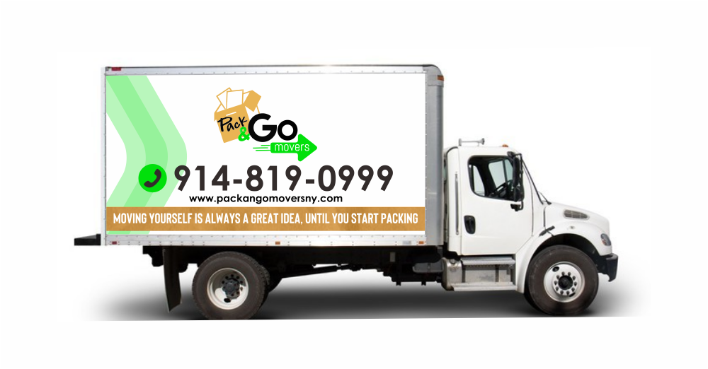 Pack & Go Movers  logo design by mutafailan