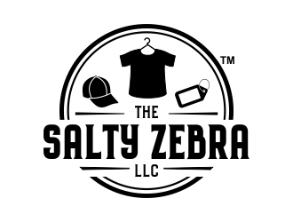 The Salty Zebra, llc logo design by AnandArts