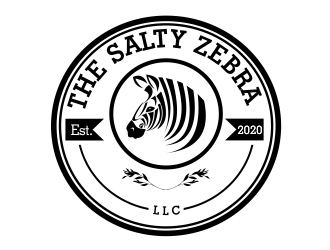 The Salty Zebra, llc logo design by Greenlight