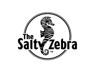 The Salty Zebra, llc logo design by josephope