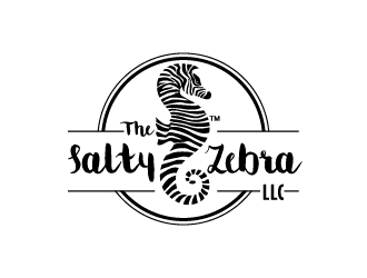 The Salty Zebra, llc logo design by josephope