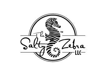 The Salty Zebra, llc logo design by josephope