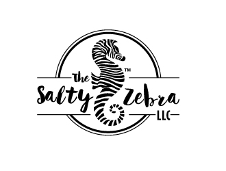 The Salty Zebra, llc logo design by josephope