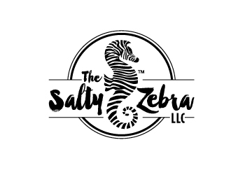 The Salty Zebra, llc logo design by josephope
