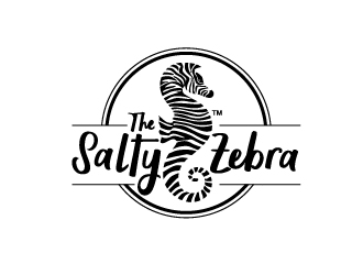 The Salty Zebra, llc logo design by josephope