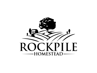 Rockpile Homestead logo design by Gwerth