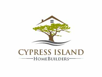 Cypress Island HomeBuilders logo design by usef44