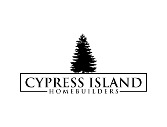 Cypress Island HomeBuilders logo design by aflah