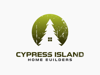Cypress Island HomeBuilders logo design by falah 7097