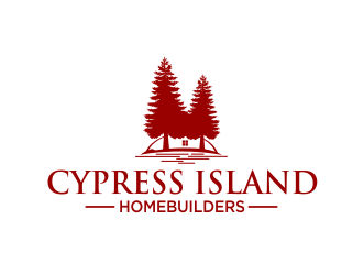 Cypress Island HomeBuilders logo design by Dhieko