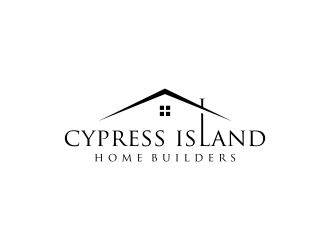 Cypress Island HomeBuilders logo design by ubai popi