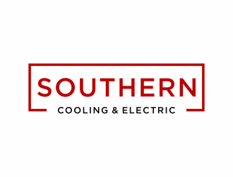 Southern Cooling & Electric logo design by menanagan
