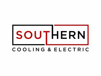 Southern Cooling & Electric logo design by menanagan