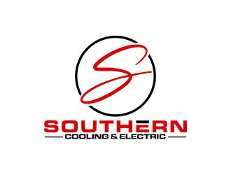 Southern Cooling & Electric logo design by Gwerth
