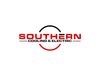 Southern Cooling & Electric logo design by Gwerth