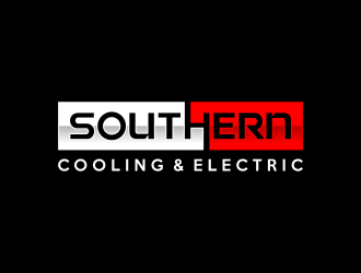 Southern Cooling & Electric logo design by ubai popi