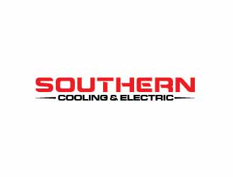 Southern Cooling & Electric logo design by usef44
