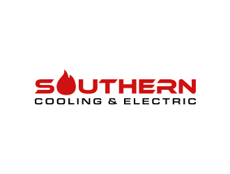 Southern Cooling & Electric logo design by keylogo