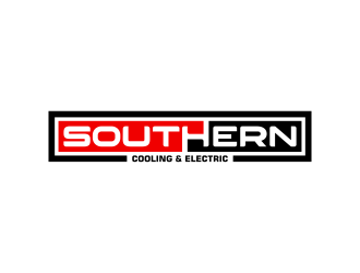 Southern Cooling & Electric logo design by yunda