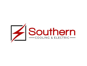 Southern Cooling & Electric logo design by sanworks