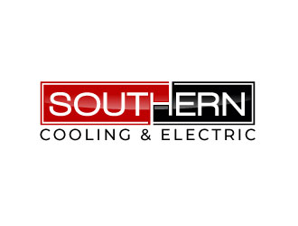 Southern Cooling & Electric logo design by sanworks