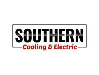 Southern Cooling & Electric logo design by sanworks