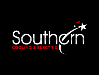 Southern Cooling & Electric logo design by sanworks
