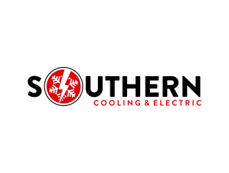 Southern Cooling & Electric logo design by Mbezz
