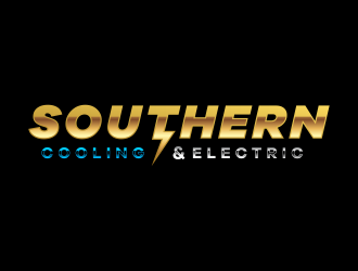Southern Cooling & Electric logo design by ageseulopi